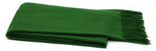 Cashmere Throw, Grass