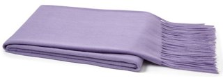 Cashmere Throw, Lavender