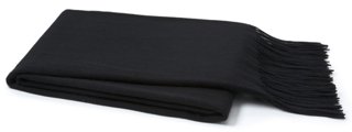 Cashmere Throw, Black