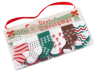 12 Days of Christmas Socks Gift Set