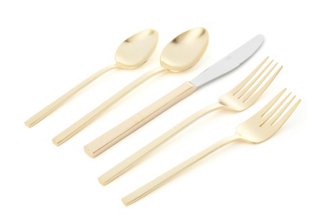 Gold 40-Piece Place Setting