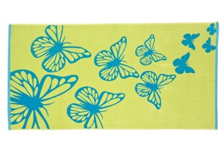 Medium Reversible Papillon Beach Towel