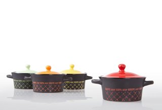 Soup Bowls, Assortment of 4