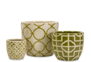 Set of 3 Lattice Containers