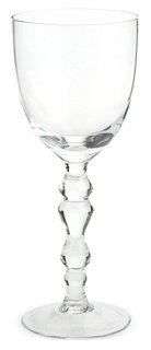 Set of 6 Vintage-Styled Goblet Glasses