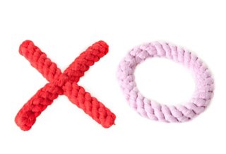 Hugs & Kisses Toy, Red/Pink