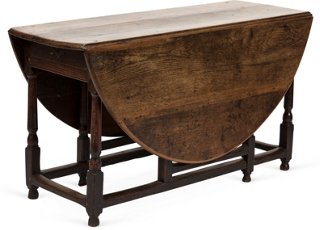 Antique Oak Gate-Leg Table