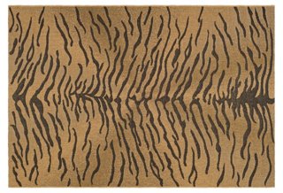 Ellie Outdoor Rug, Gold/Natural