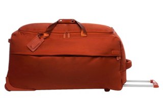 30″ Foldable Wheeled Duffel, Caramel